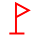 Triangular Flag Emoji Copy Paste ― 🚩 - docomo