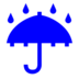 Umbrella With Rain Drops Emoji Copy Paste ― ☔ - docomo