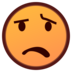 Anguished Face Emoji Copy Paste ― 😧 - emojidex