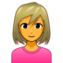 Woman: Blond Hair Emoji Copy Paste ― 👱‍♀ - emojidex