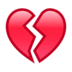 Broken Heart Emoji Copy Paste ― 💔 - emojidex