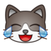 Cat With Tears Of Joy Emoji Copy Paste ― 😹 - emojidex