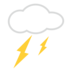 Cloud With Lightning Emoji Copy Paste ― 🌩️ - emojidex