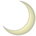 Crescent Moon Emoji Copy Paste ― 🌙 - emojidex