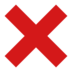Cross Mark Emoji Copy Paste ― ❌ - emojidex