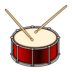 Drum Emoji Copy Paste ― 🥁 - emojidex