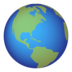 Globe Showing Americas Emoji Copy Paste ― 🌎 - emojidex