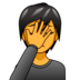 Person Facepalming Emoji Copy Paste ― 🤦 - emojidex