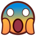 Face Screaming In Fear Emoji Copy Paste ― 😱 - emojidex