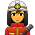 Woman Firefighter Emoji Copy Paste ― 👩‍🚒 - emojidex