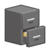 File Cabinet Emoji Copy Paste ― 🗄️ - emojidex
