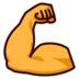 Flexed Biceps Emoji Copy Paste ― 💪 - emojidex