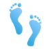 Footprints Emoji Copy Paste ― 👣 - emojidex