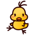 Front-facing Baby Chick Emoji Copy Paste ― 🐥 - emojidex