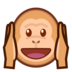 Hear-no-evil Monkey Emoji Copy Paste ― 🙉 - emojidex