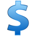 Heavy Dollar Sign Emoji Copy Paste ― 💲 - emojidex