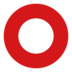 Hollow Red Circle Emoji Copy Paste ― ⭕ - emojidex