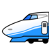 High-speed Train Emoji Copy Paste ― 🚄 - emojidex