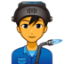 Man Factory Worker Emoji Copy Paste ― 👨‍🏭 - emojidex