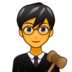 Man Judge Emoji Copy Paste ― 👨‍⚖ - emojidex