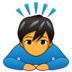 Man Bowing Emoji Copy Paste ― 🙇‍♂ - emojidex