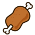 Meat On Bone Emoji Copy Paste ― 🍖 - emojidex