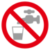 Non-potable Water Emoji Copy Paste ― 🚱 - emojidex