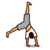 Person Cartwheeling Emoji Copy Paste ― 🤸 - emojidex