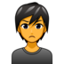 Person Pouting Emoji Copy Paste ― 🙎 - emojidex