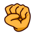Raised Fist Emoji Copy Paste ― ✊ - emojidex