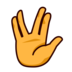 Vulcan Salute Emoji Copy Paste ― 🖖 - emojidex