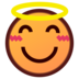 Smiling Face With Halo Emoji Copy Paste ― 😇 - emojidex