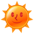 Sun With Face Emoji Copy Paste ― 🌞 - emojidex