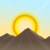 Sunrise Over Mountains Emoji Copy Paste ― 🌄 - emojidex