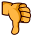 Thumbs Down Emoji Copy Paste ― 👎 - emojidex