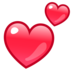 Two Hearts Emoji Copy Paste ― 💕 - emojidex