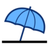 Umbrella On Ground Emoji Copy Paste ― ⛱️ - emojidex