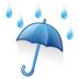 Umbrella With Rain Drops Emoji Copy Paste ― ☔ - emojidex