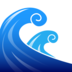 Water Wave Emoji Copy Paste ― 🌊 - emojidex