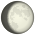 Waxing Gibbous Moon Emoji Copy Paste ― 🌔 - emojidex