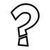 White Question Mark Emoji Copy Paste ― ❔ - emojidex