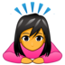 Woman Bowing Emoji Copy Paste ― 🙇‍♀ - emojidex
