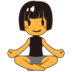 Woman In Lotus Position Emoji Copy Paste ― 🧘‍♀ - emojidex
