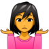 Woman Shrugging Emoji Copy Paste ― 🤷‍♀ - emojidex