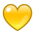 Yellow Heart Emoji Copy Paste ― 💛 - emojidex
