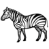 Zebra Emoji Copy Paste ― 🦓 - emojidex