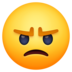 Angry Face Emoji Copy Paste ― 😠 - facebook