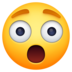 Astonished Face Emoji Copy Paste ― 😲 - facebook