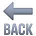 BACK Arrow Emoji Copy Paste ― 🔙 - facebook