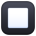 Black Square Button Emoji Copy Paste ― 🔲 - facebook